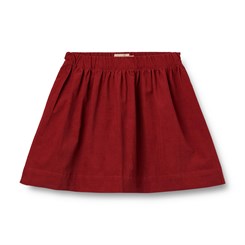 Wheat skirt Sissi - Cherry red